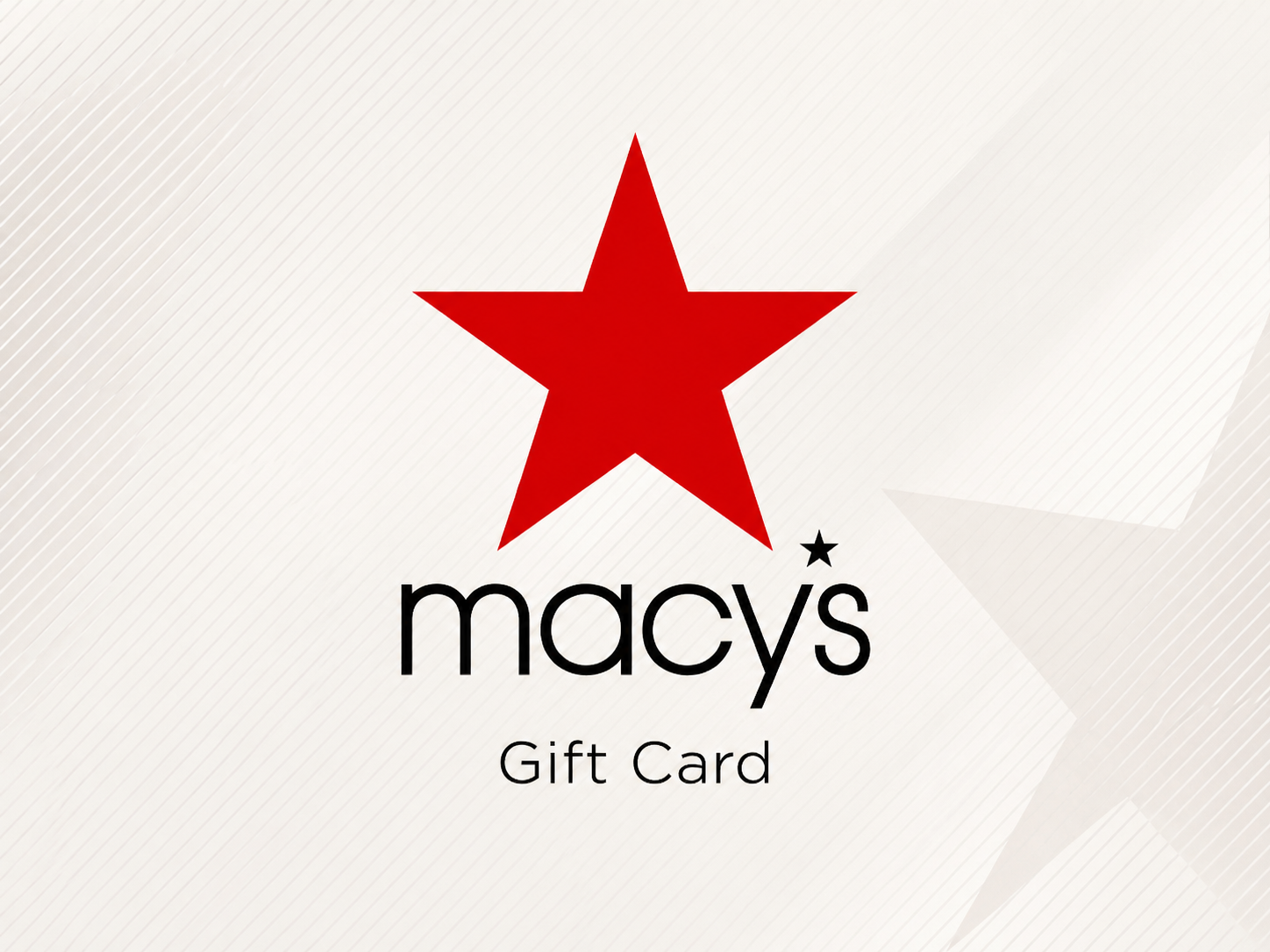 Macys Gift Card