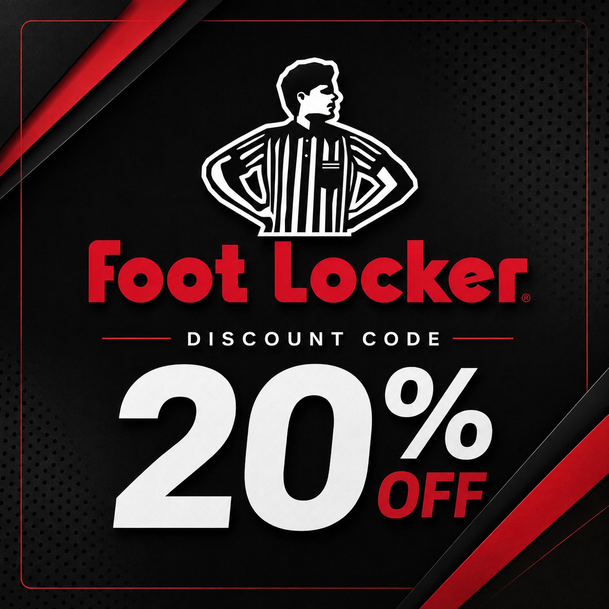 Code off Footlocker 20%