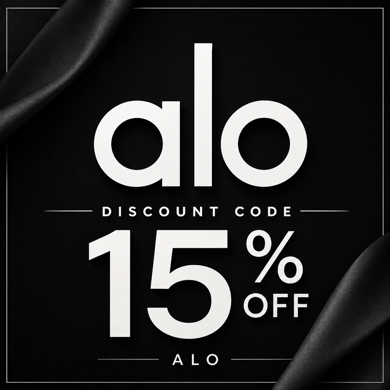 Code off Alo 15%