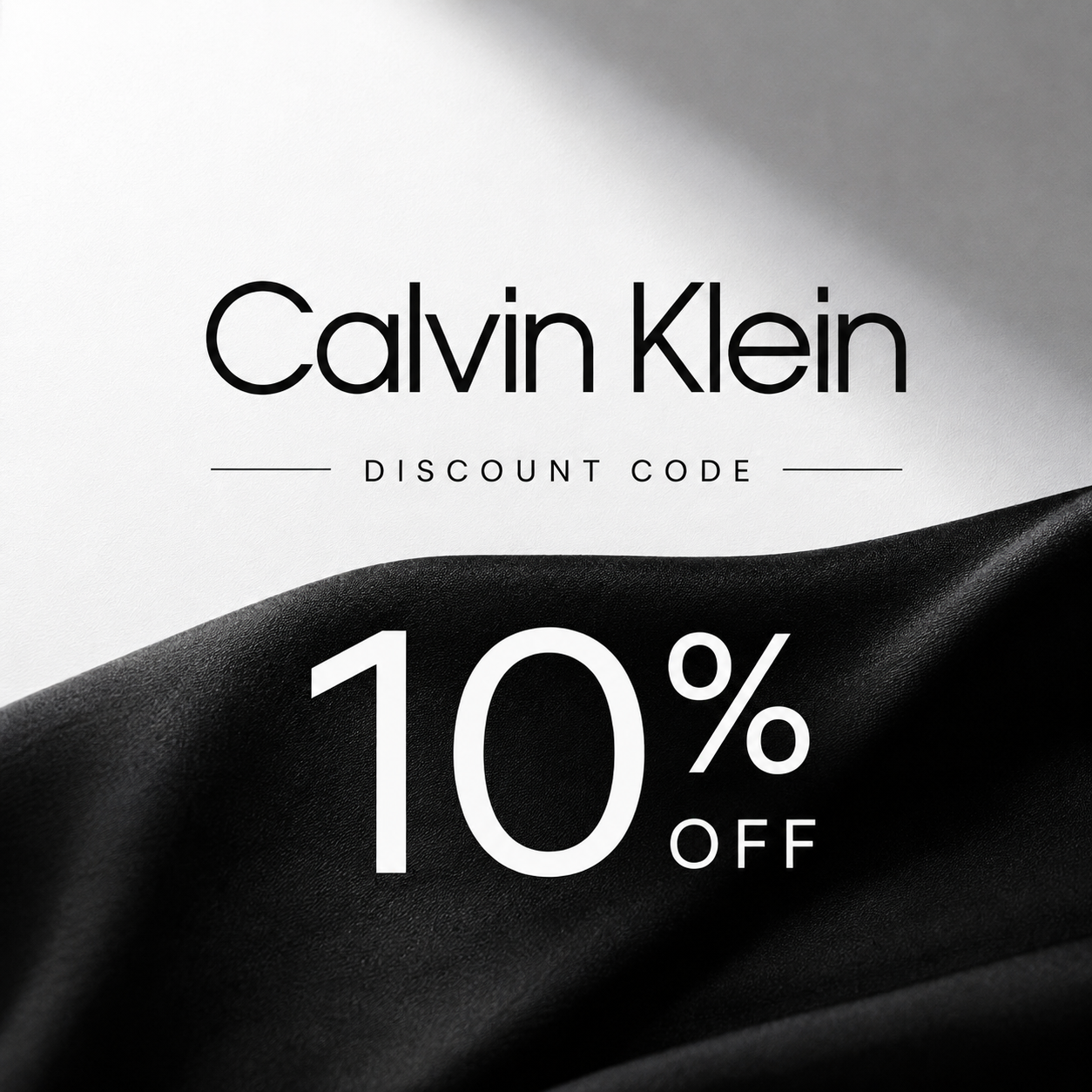 Code off Calvin Klein 10%