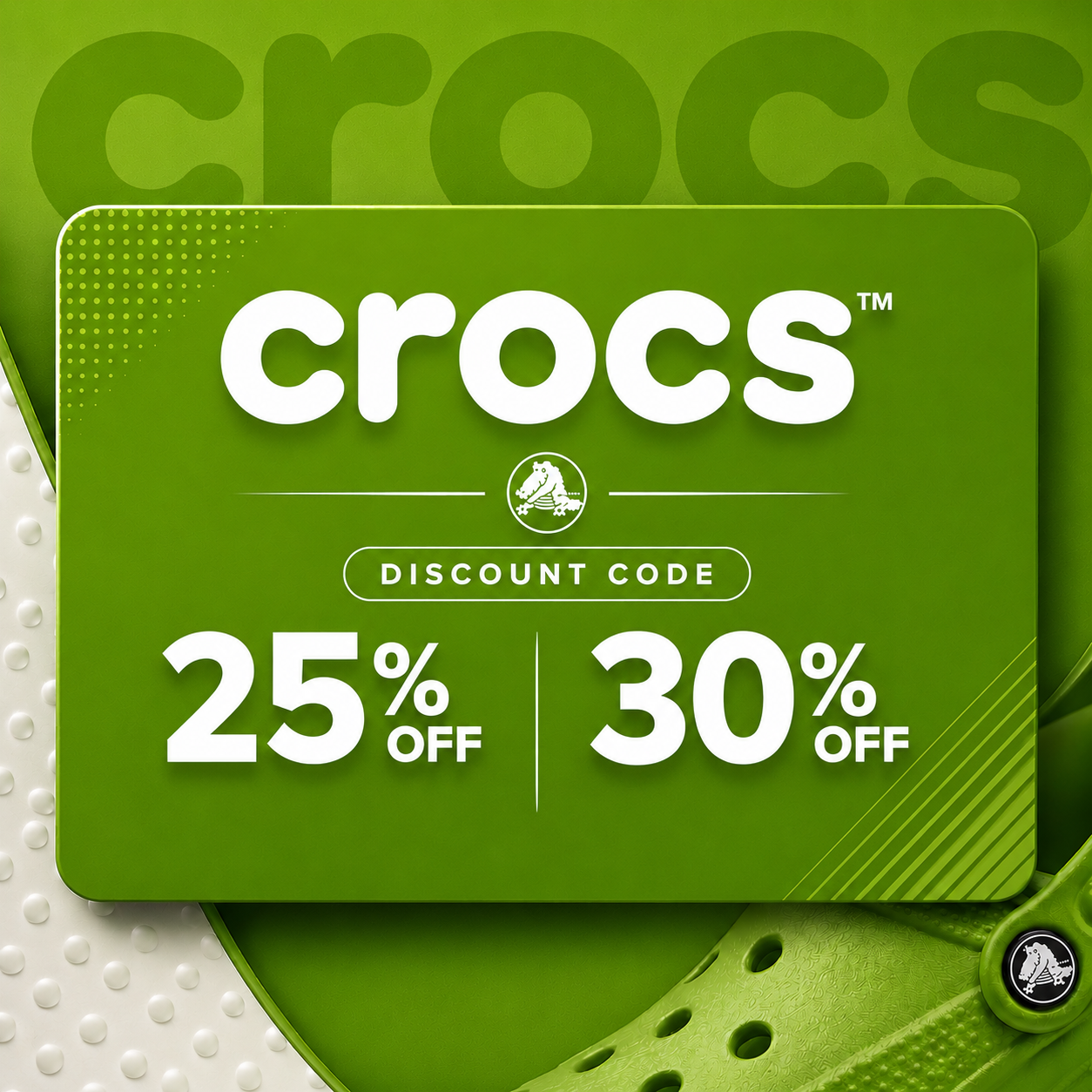 Code off Crocs 